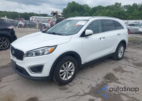 2016 Kia Sorento 2.4L Lx from USA, damaged, VIN 5XYPGDA38GG001833